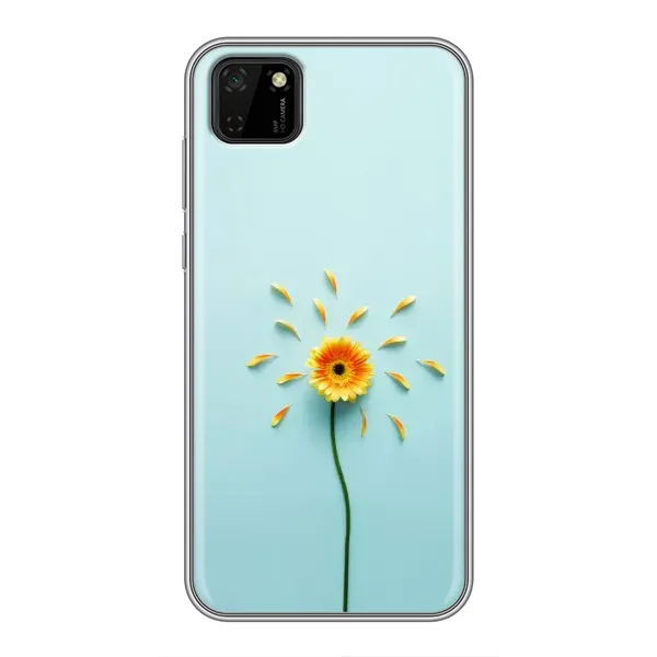 Чохол з принтом «Жовта квітка» для Huawei Y5p