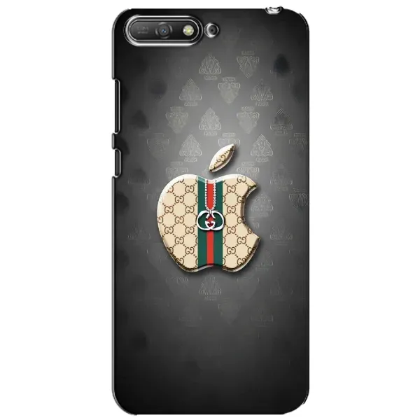 Чохол з принтом «Apple gucci» для Huawei Y6 2018