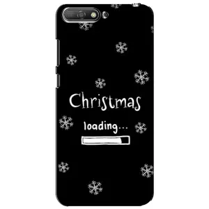 Рождественские, Праздничные Чехлы для Хуавей У6 2018 (Christmas loading)