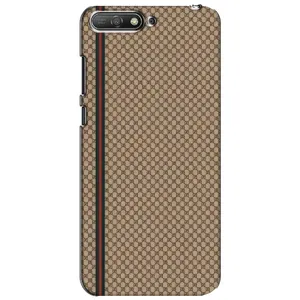 Чохли  GUCCI для Хуавей Y6 2018 (AlphaPrint) (Гуччі полоса)
