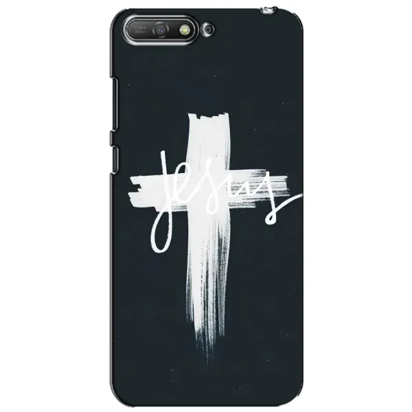 Чехол с принтом «Иисус» для Huawei Y6 2018