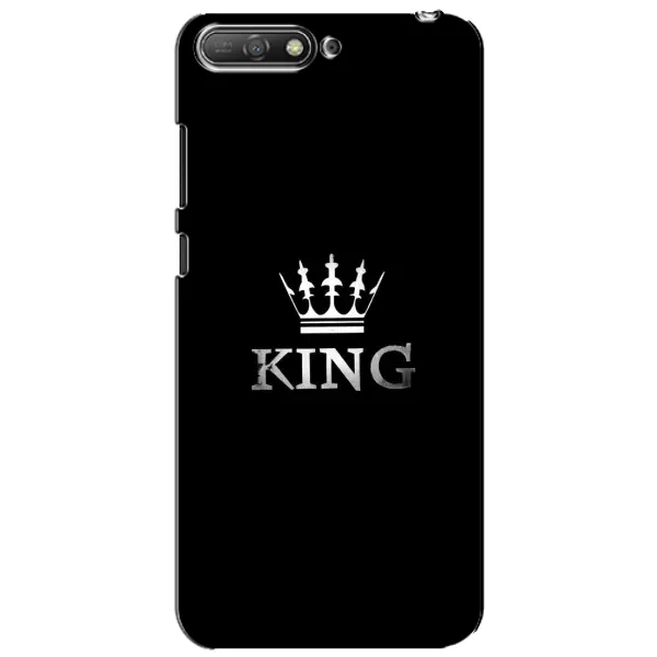Чехол с принтом «KING» для Huawei Y6 2018