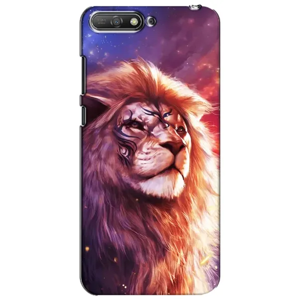 Чехол с принтом «Красочный Лев» для Huawei Y6 2018