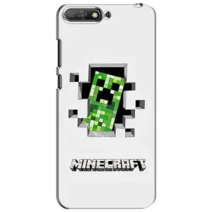 Чохол Майнкрафт на Huawei Y6 2018 (AlphaPrint) Minecraft (кріпер Майнкрафт)