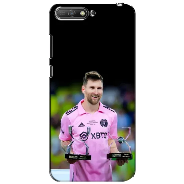 Чехол с принтом «Кубки Месси» для Huawei Y6 2018