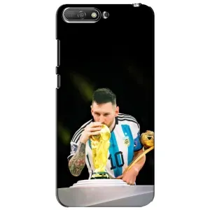 Чохли для Huawei Y6 2018 (Leo чемпіон) (AlphaPrint) (Кубок Мессі)