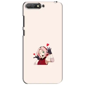 Чохли Персонажі Аніме Наруто для Huawei Y6 2018 (AlphaPrint) (Лайк Сакура)