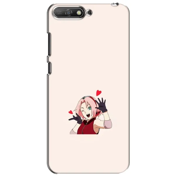Чохол з принтом «Лайк Сакура» для Huawei Y6 2018