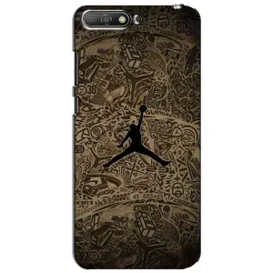 Чехлы для Huawei Y6 2018 - с картинкой JORDAN (AlphaPrint)