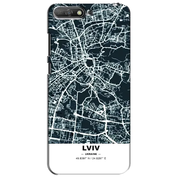 Чехол с принтом «Львов» для Huawei Y6 2018