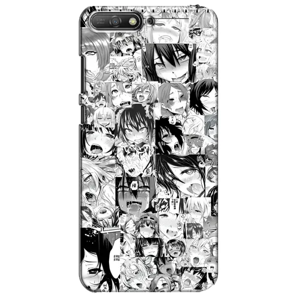 Чехол с принтом «Ahegao manga» для Huawei Y6 2018