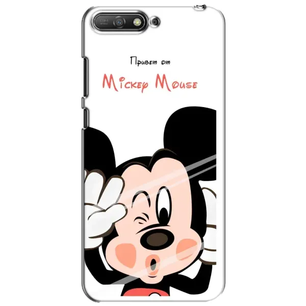 Чохол з принтом «Маус Міккі» для Huawei Y6 2018