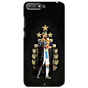 Чохли для Huawei Y6 2018 (Leo чемпіон) (AlphaPrint) (Мессі Король)