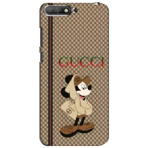 Чохли  GUCCI для Хуавей Y6 2018 (AlphaPrint) (Mickey GUCCI)