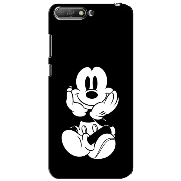 Чохол з принтом «Маус на чорному» для Huawei Y6 2018