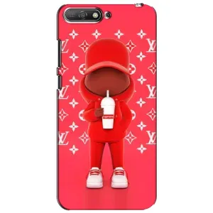 Круті Чохли Луі Віттон для Huawei Y6 2018 (AlphaPrint) (Модний стиль)