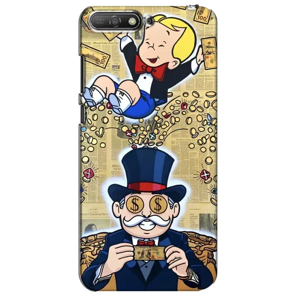 Чохол з принтом «Монополія Мен» для Huawei Y6 2018