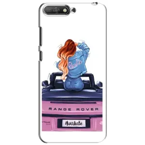 Чохол з друком для Huawei Y6 2018 - (Мода) (AlphaPrint) (На машині)
