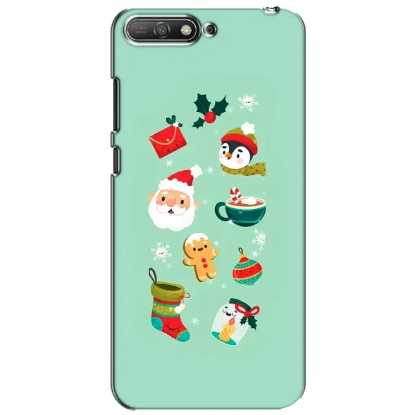 Чохол з принтом «Настрій НГ» для Huawei Y6 2018
