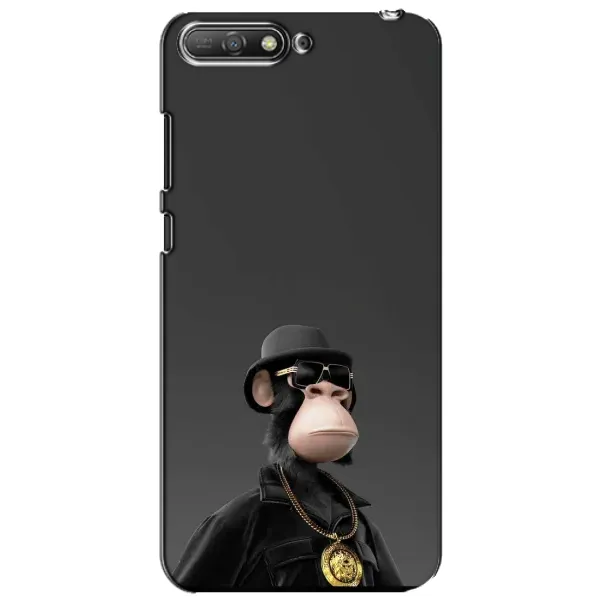 Чохол з принтом «Мавпа NFT» для Huawei Y6 2018