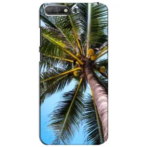 Силіконовий чохол з КАРТИНКАМИ літо для Huawei Y6 2018 (AlphaPrint) (Пальма)