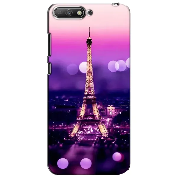 Чехол с принтом «Париж Башня» для Huawei Y6 2018