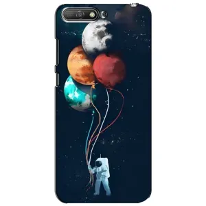 Космические Чехлы для Хуавей У6 2018 (VPrint) (Планеты шарики)