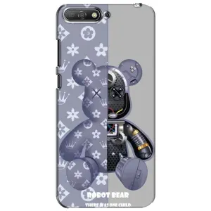 Круті Чохли Луі Віттон для Huawei Y6 2018 (AlphaPrint) (Робот Медведик)