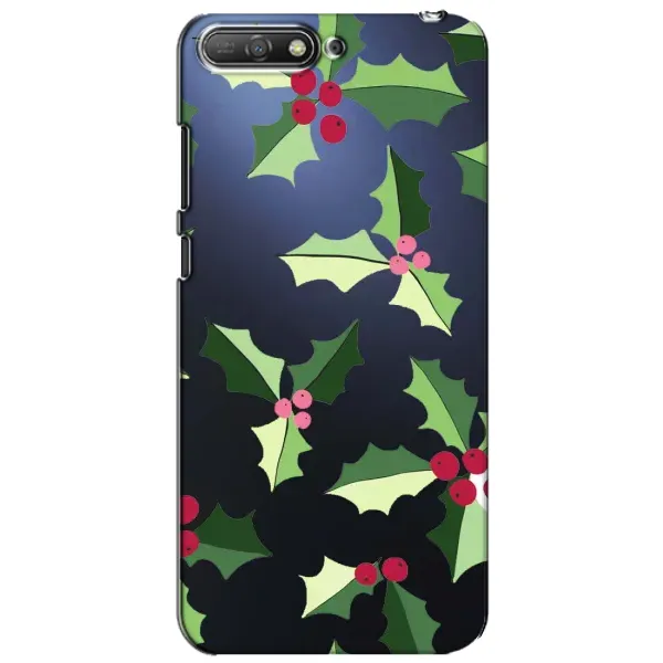 Чехол с принтом «Рождественский фон» для Huawei Y6 2018