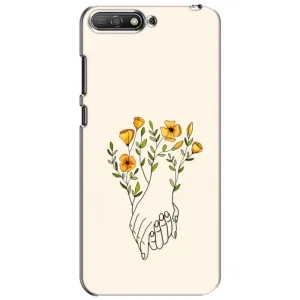 Чехлы для любимой на Хуавей Y6 2018 (VPrint) (Руки любві)