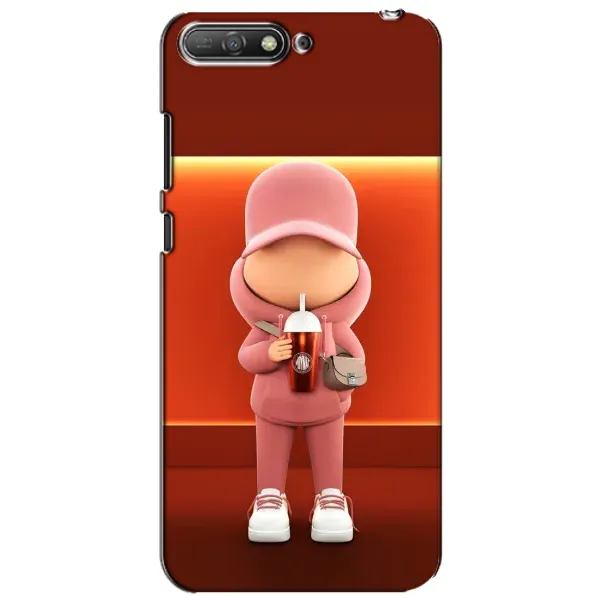 Чохол з принтом «З Кавою» для Huawei Y6 2018