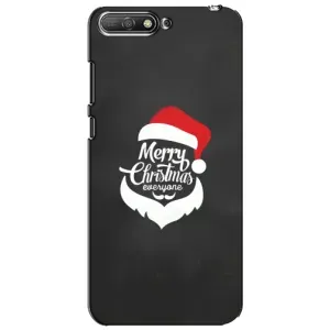 Різдвяні Чохли для Huawei Y6 2018 (VPrint) (Санта Крісмас)
