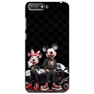 Чехол Disney Mouse Huawei Y6 2018 (PREMIUMPrint) (Семья Маусов)