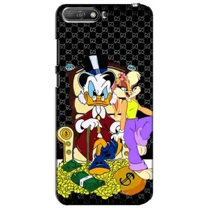 Чехлы для Huawei Y6 2018 - Скрудж МакДак Louis Vuitton (PREMIUMPrint) (Стильная Утка)