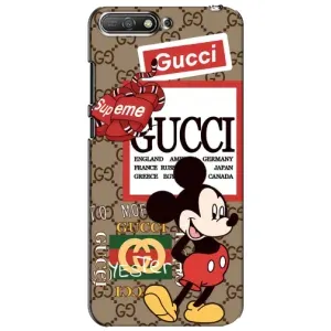 Чехол Disney Mouse Huawei Y6 2018 (PREMIUMPrint) (Стильный Микки)