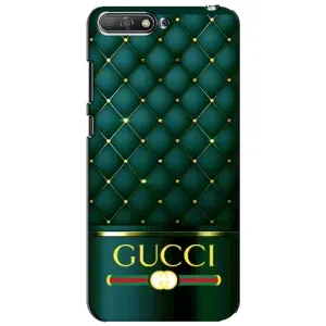 Чохли  GUCCI для Хуавей Y6 2018 (AlphaPrint) (Текстура Гуччі)