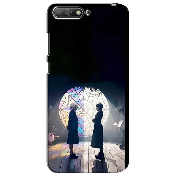 Чехол с принтом «Уэнздей и Инид» для Huawei Y6 2018