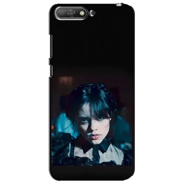 Чехол с принтом «взгляд Уэнздей» для Huawei Y6 2018