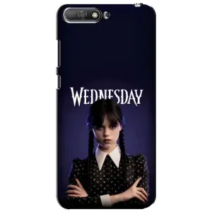 Чехлы Венсдей на Huawei Y6 2018 Уэнсдей (AlphaPrint) (Wednesday)
