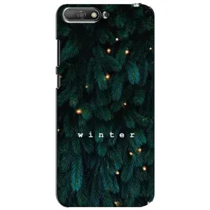 Новогодние, Праздничные Чехлы для Huawei Y6 2018 - 2024 год (Winter)