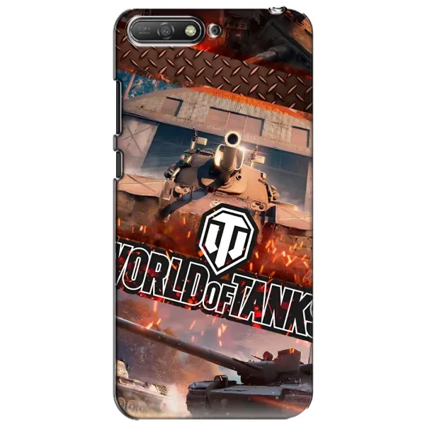 Чехол с принтом «World of Tanks» для Huawei Y6 2018