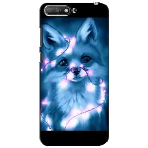 Чехлы с картинкой Лисички для Huawei Y6 2018 (VPrint) (Яркая лисичка)