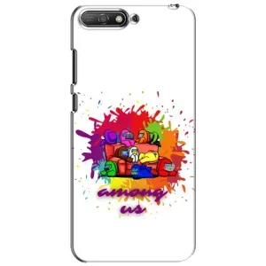 Чохли Амонг Ас для Huawei Y6 2018 (AlphaPrint) (Яскравий АмонгАс)
