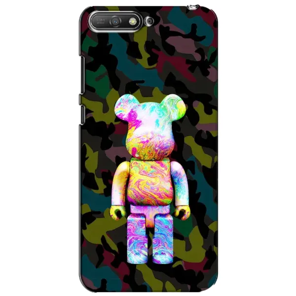 Чохол з принтом «Яскравий Bearbrick» для Huawei Y6 2018
