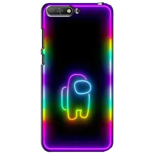 Чохли Амонг Ас для Huawei Y6 2018 (AlphaPrint) (Яскравий скін)