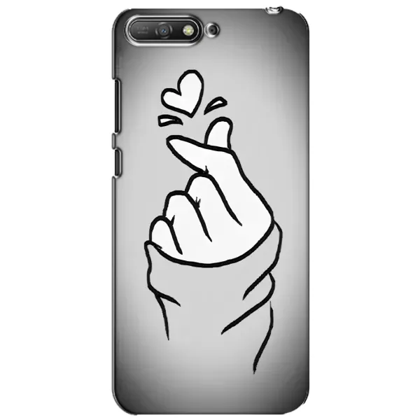 Чехол с принтом «Значок Love» для Huawei Y6 2018 Чехол с принтом «Значок Love» для Huawei Y6 2018