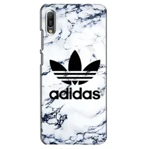 Чехлы Адидас для Huawei Y6 2019 (AlphaPrint) (Адидас на мраморе)