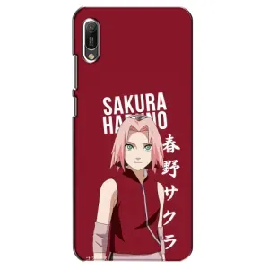 Чехол с принтом «Аниме Сакура» для Huawei Y6 2019