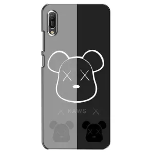 Чехлы для Huawei Y6 2019 - Bearbrick Louis Vuitton (PREMIUMPrint) (БеарБрик глаза)
