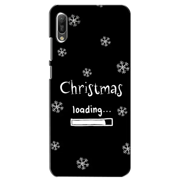 Чехол с принтом «Christmas loading» для Huawei Y6 2019